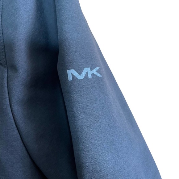 Michael Kors Jacket Mens XL Bluish Gray Full Zip Hooded Winter Wear Outdoors - Picture 4 of 9